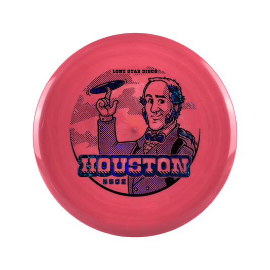 Bravo Houston - Houston Stamp Disc Lonestar Disc burgundy 173