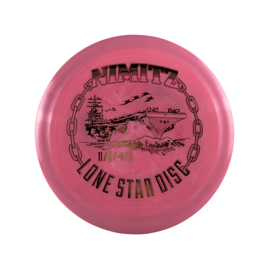 Bravo Nimitz - U.S.S Nimitz Stamp Disc Lonestar Disc pink 172