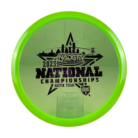 C-Line MD3 - NADGT National Championship 2023 Disc Discmania lime green 177