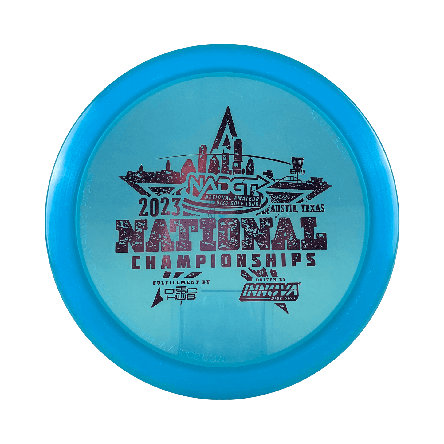 Champion Firebird - NADGT National Championship 2023 Flat Top Disc Innova blue 157