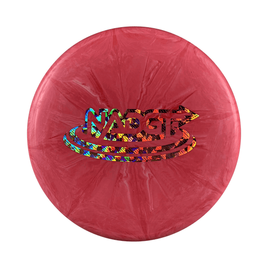 Classic Burst Warden - NADGT Stamp Disc Dynamic Discs red 173