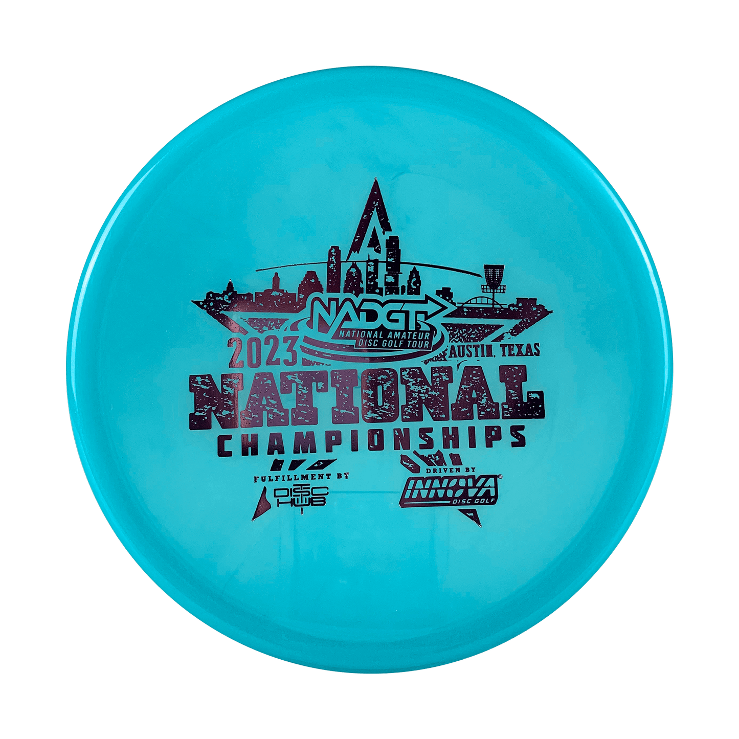 Color Glow Champion Toro - NADGT National Championship 2023 Disc Innova blue glow 173