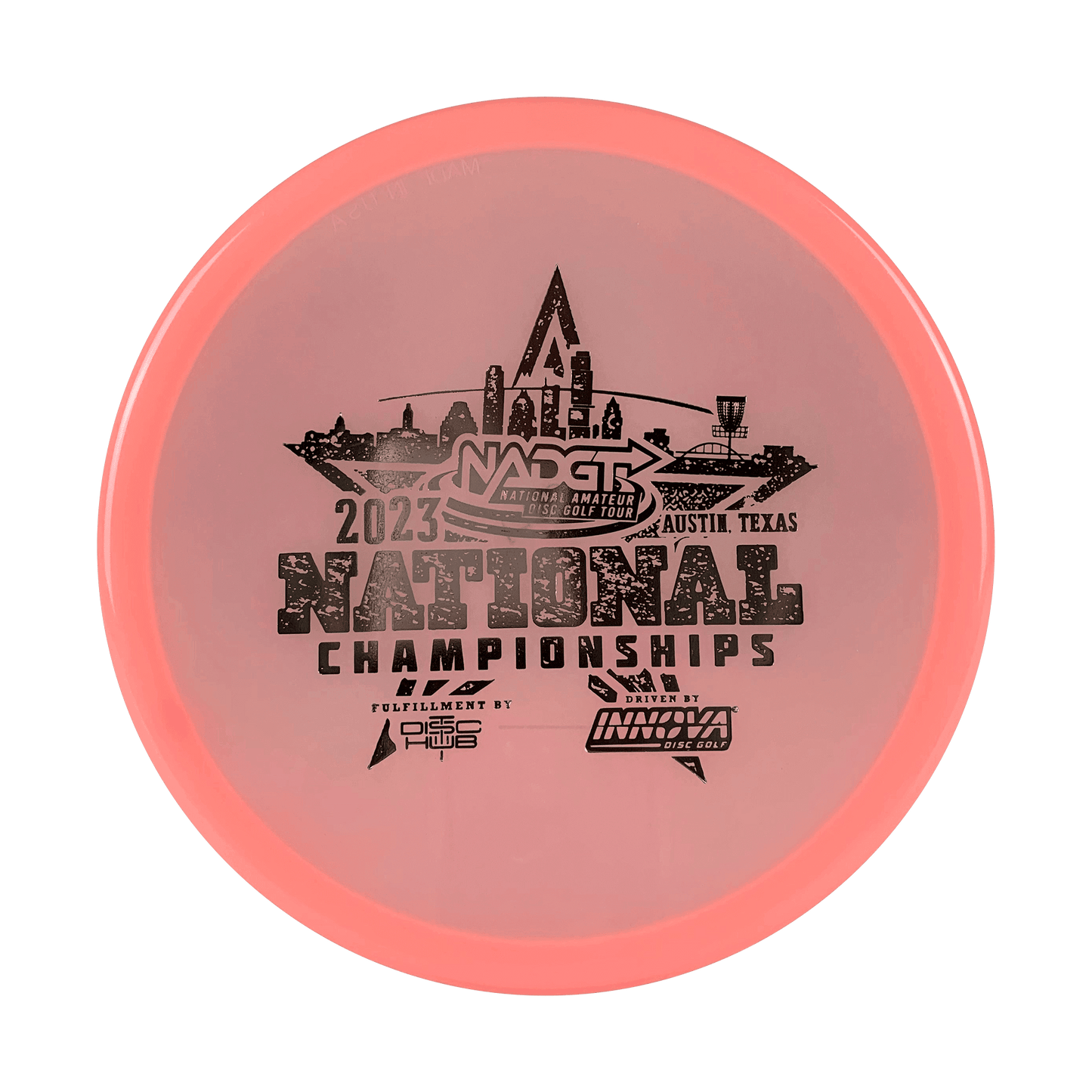 Color Glow Champion Toro - NADGT National Championship 2023 Disc Innova pink glow 173