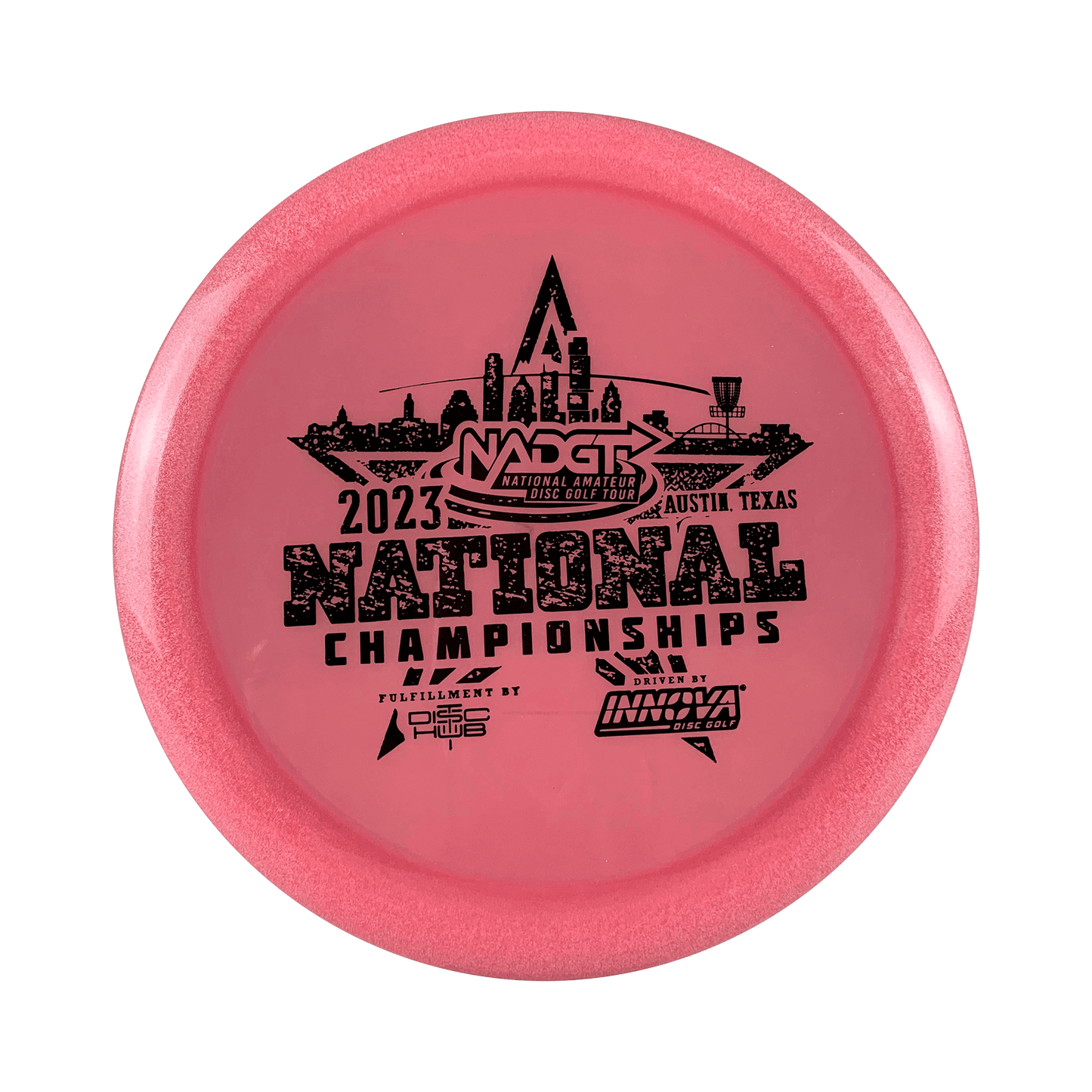 Color Glow Champion Wraith - NADGT National Championship 2023 Disc Innova red glow 165