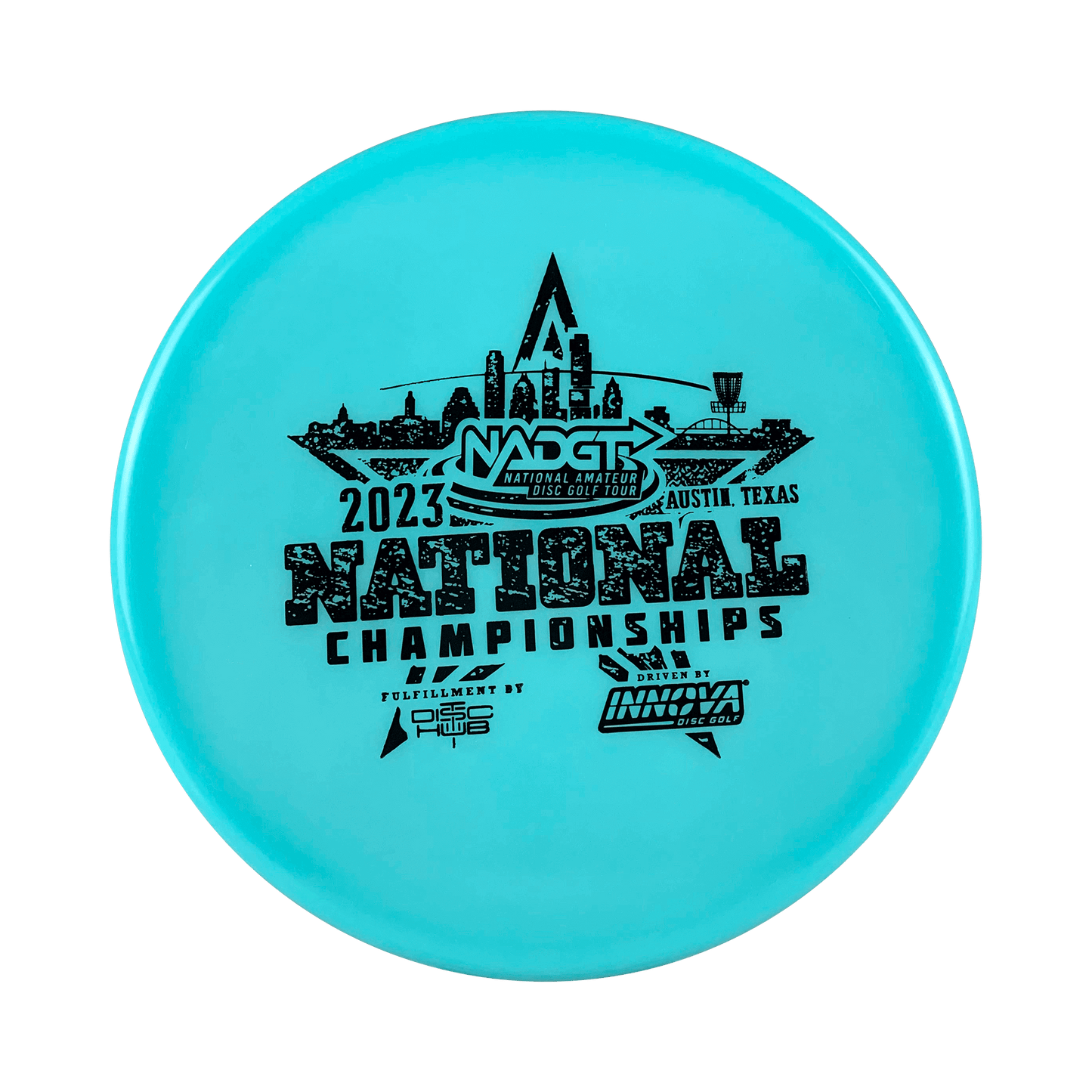 Color Glow Champion XD - NADGT National Championship 2023 Disc Innova blue glow 173