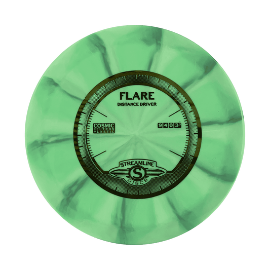 Cosmic Neutron Flare Disc Streamline multi / light green 174