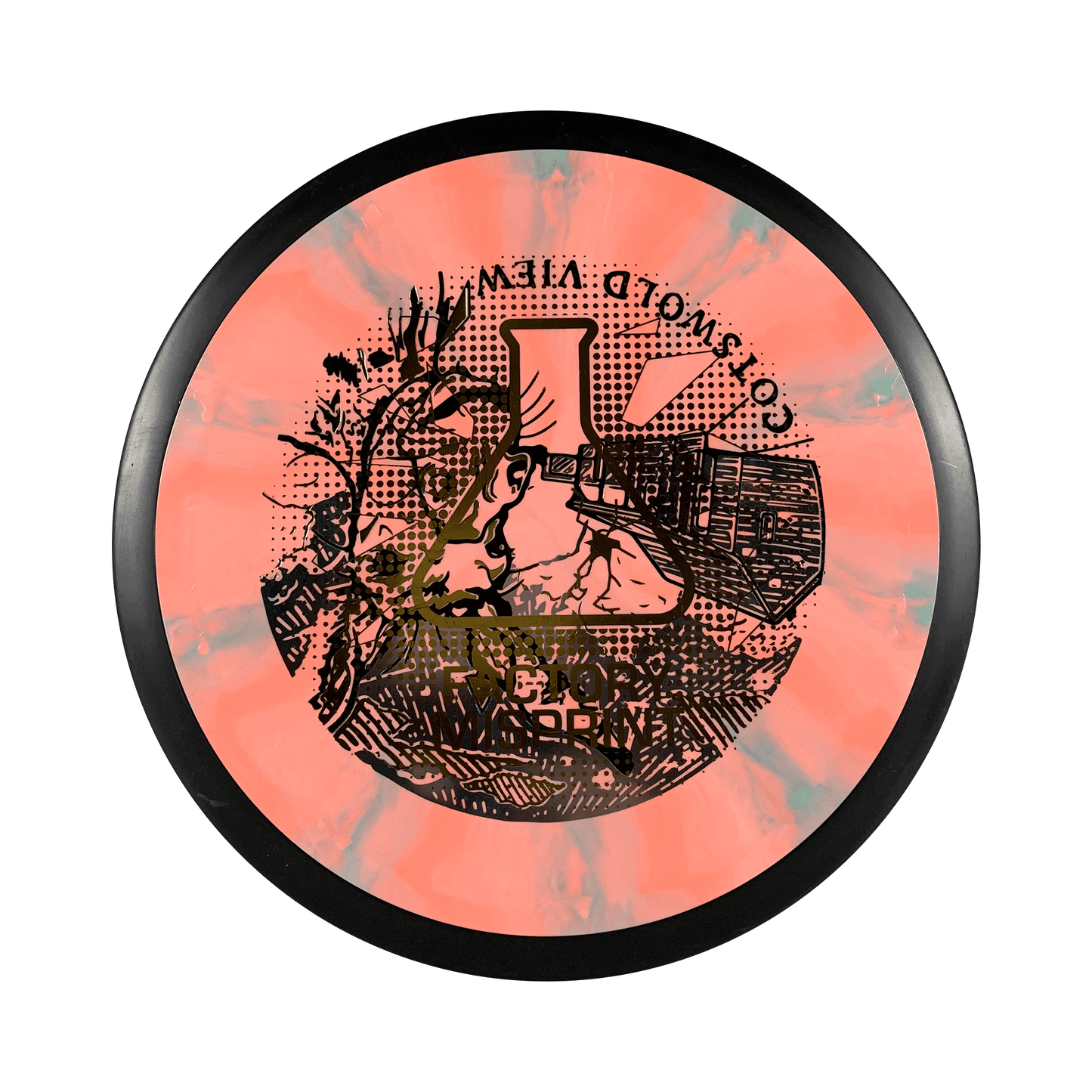 Cosmic Neutron Photon - Factory Misprint Disc MVP multi / pink green 170