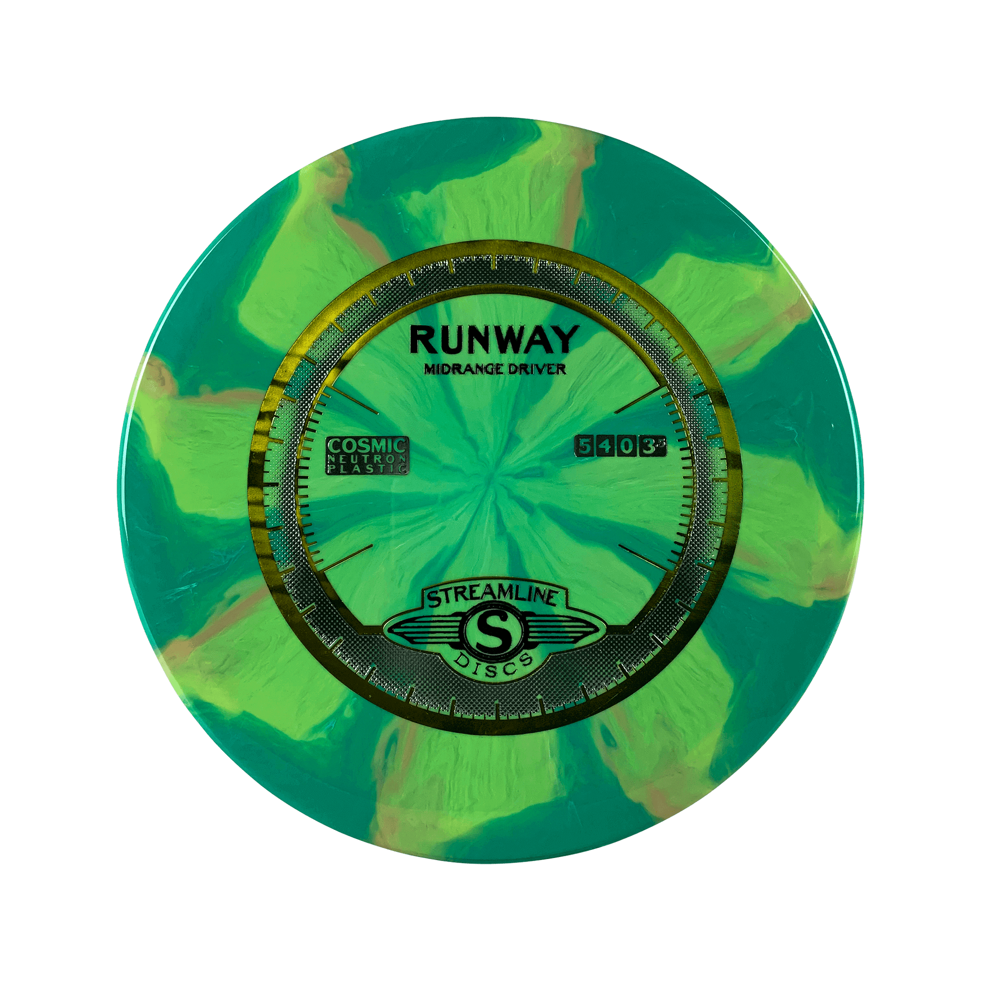 Cosmic Neutron Runway Disc Streamline multi / green 176