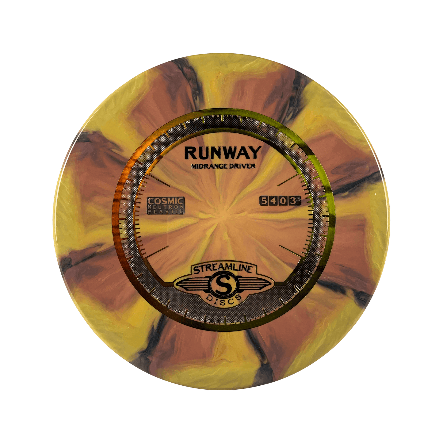 Cosmic Neutron Runway Disc Streamline multi / yellow 177
