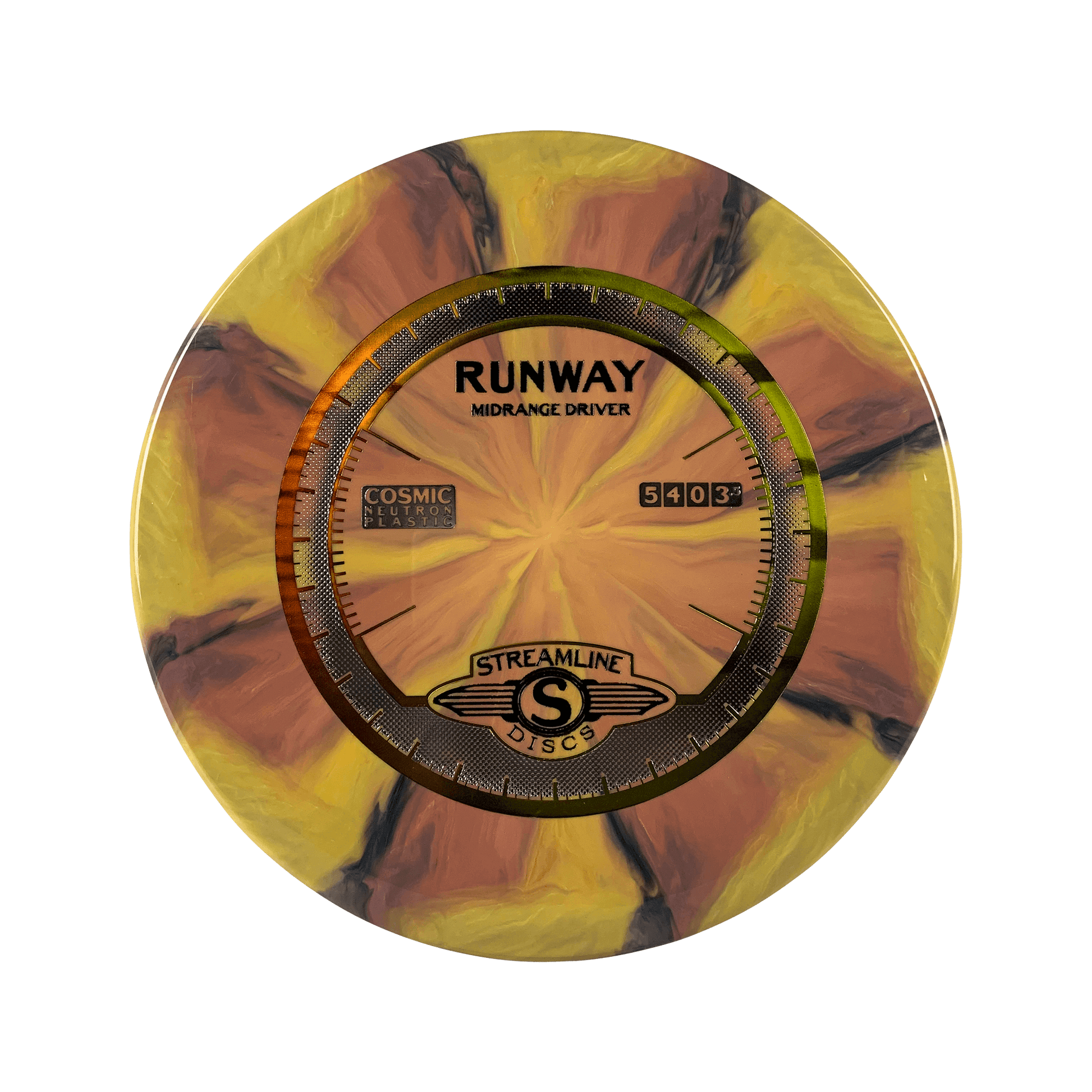 Cosmic Neutron Runway Disc Streamline multi / yellow 177