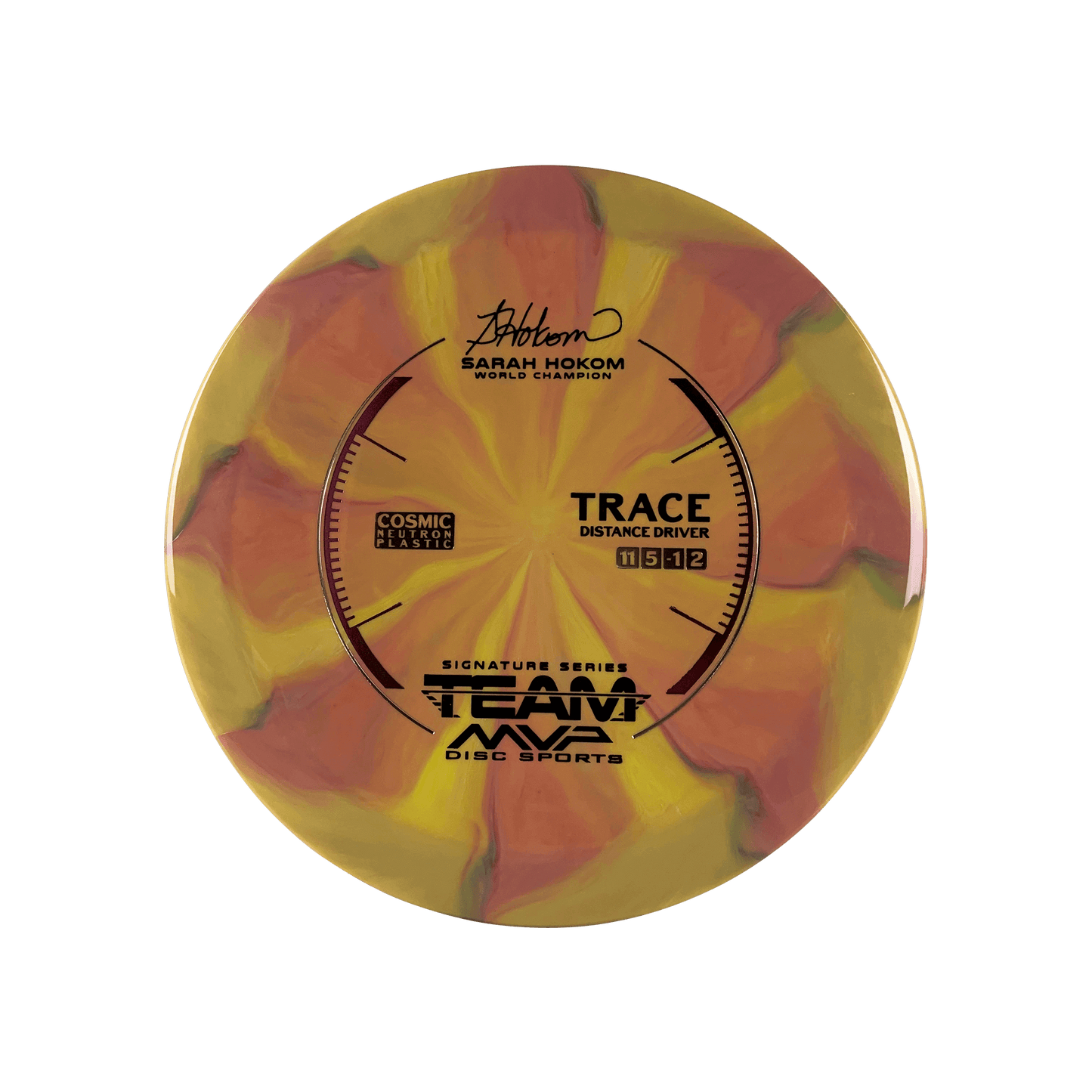 Cosmic Neutron Trace - Sarah Hokom Signature Series Disc Streamline multi / orange 174