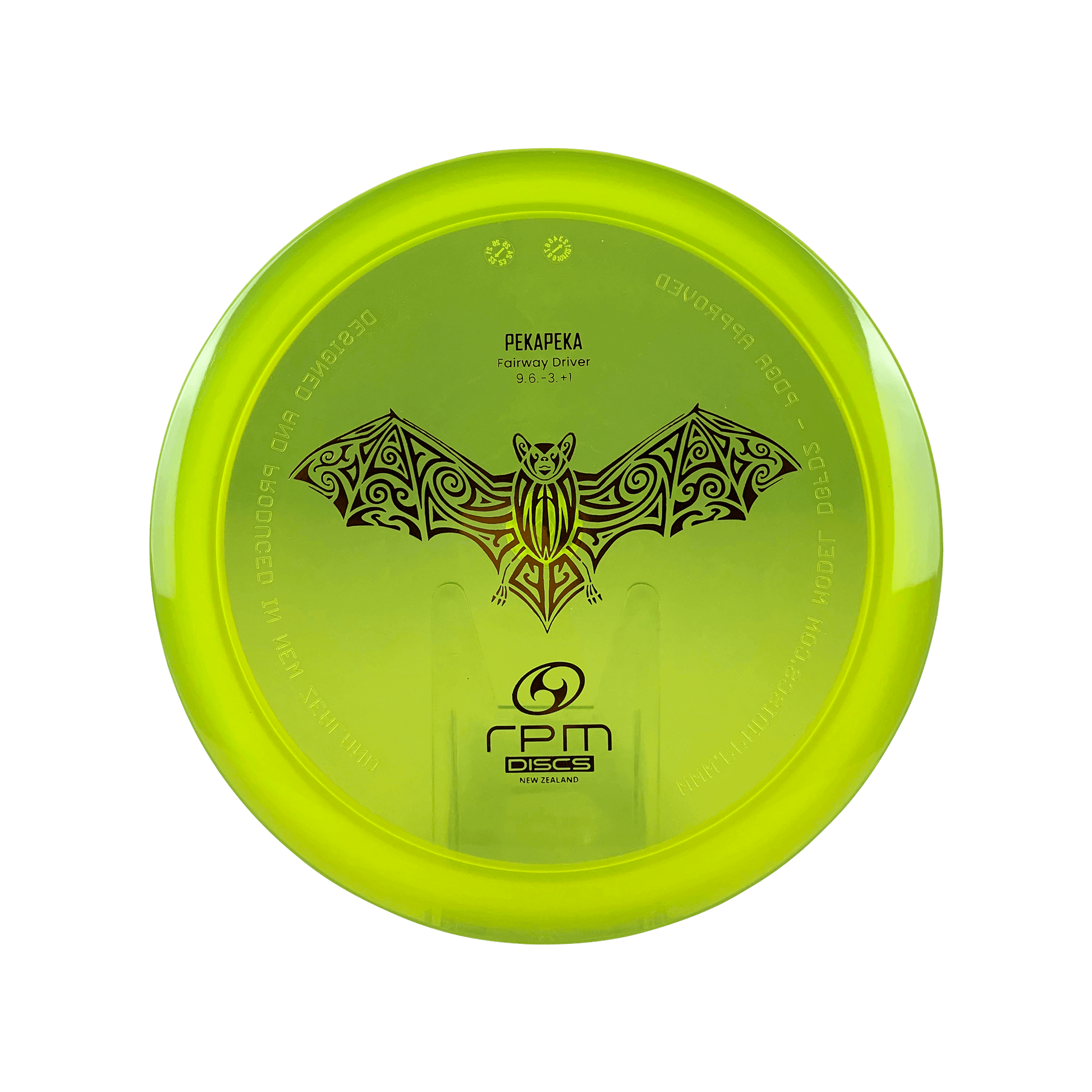 Cosmic Pekapeka Disc RPM Discs yellow 174