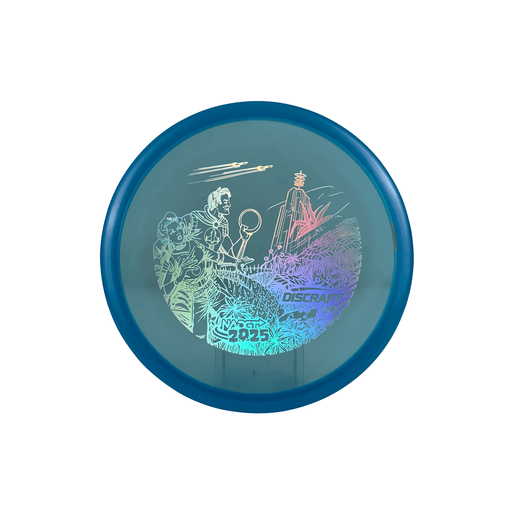 Cryztal FLX Zone - NADGT Hero Stamp 2025 Disc Discraft blue 174