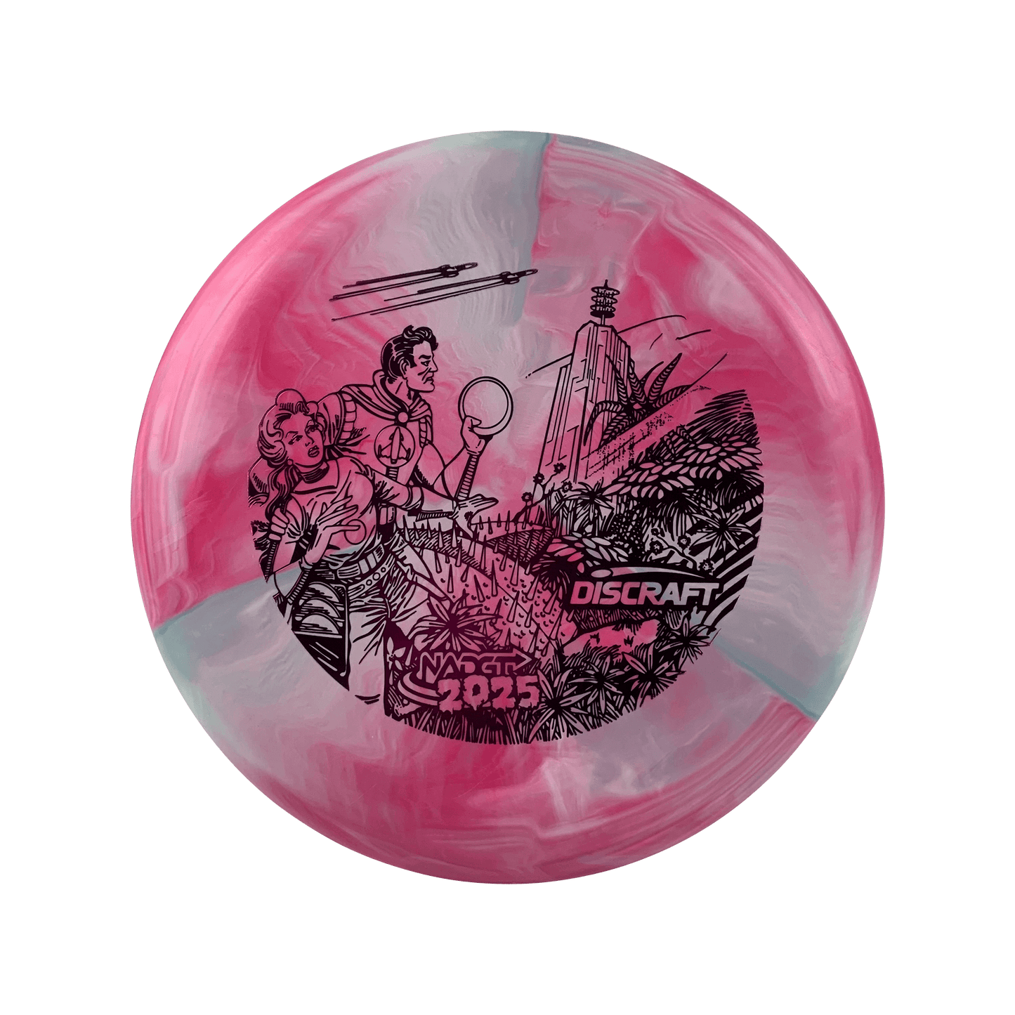 CT Swirl Luna - NADGT Hero Stamp 2025 Disc Discraft multi / red light blue 174.0