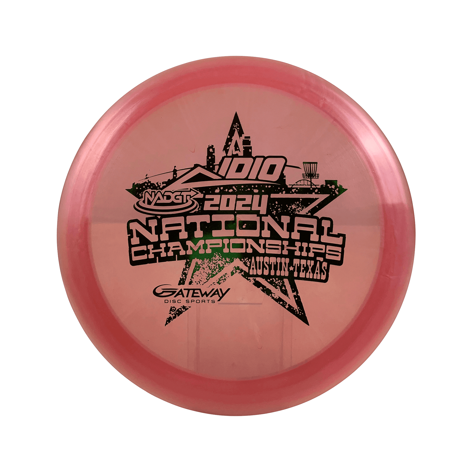 Diamond Spear - NADGT National Championship 2024 Disc Gateway clear pink 164