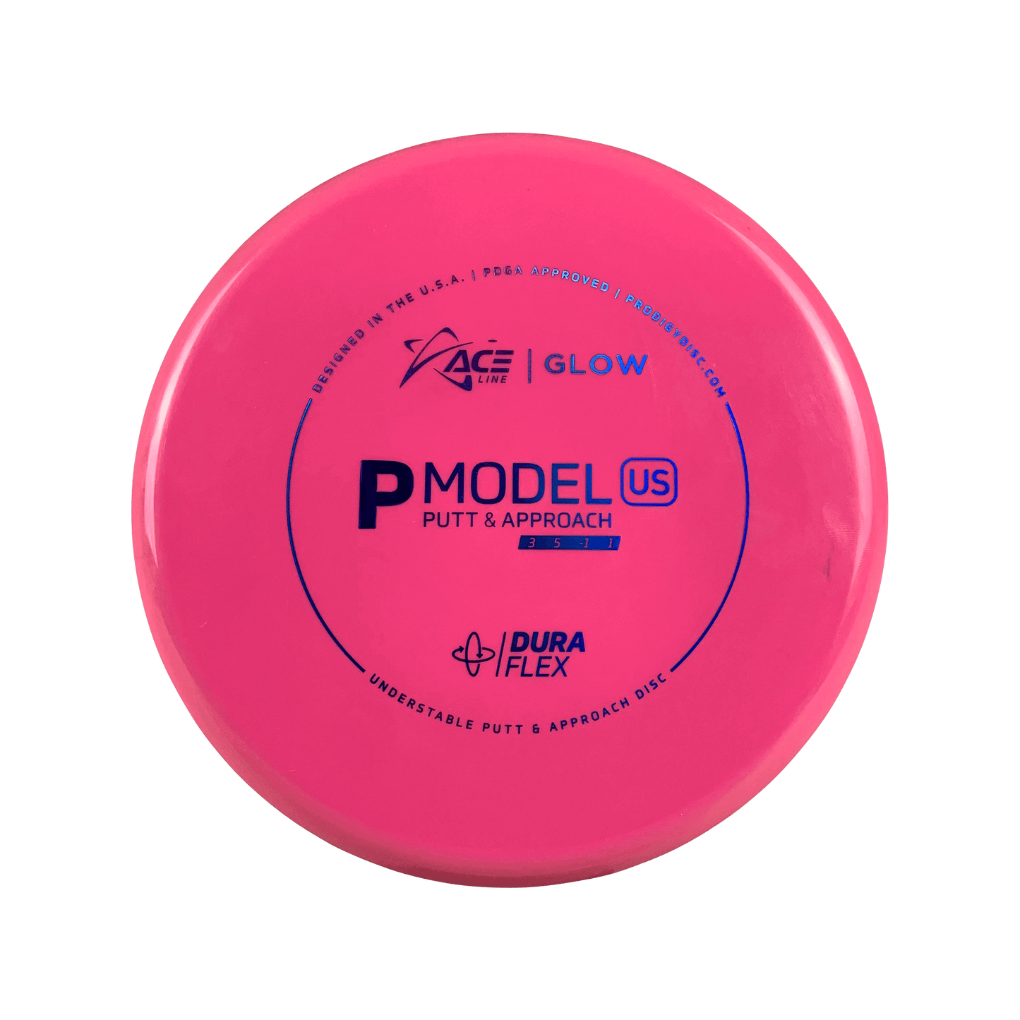 Duraflex Glow P Model US Disc Prodigy pink 174