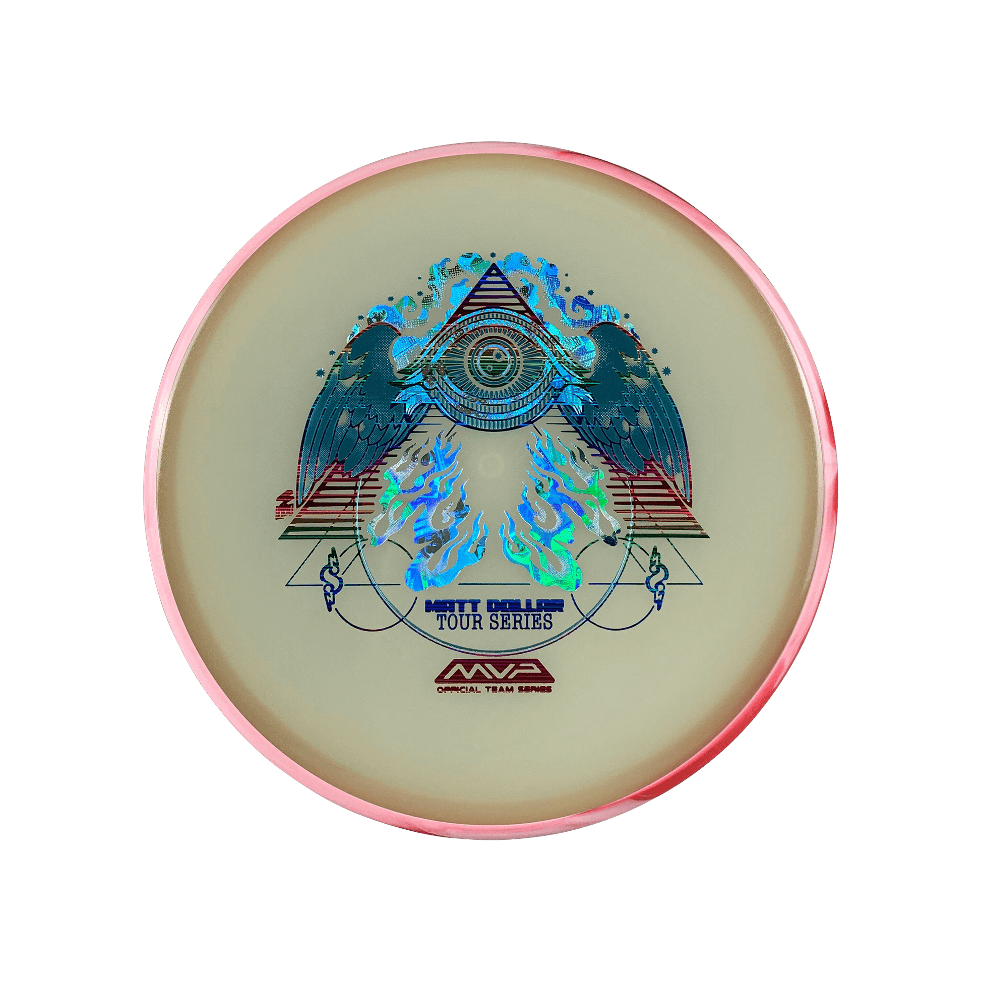 Eclipse Envy - Matt Dollar Flying Eye Stamp Disc Axiom multi / glow 170