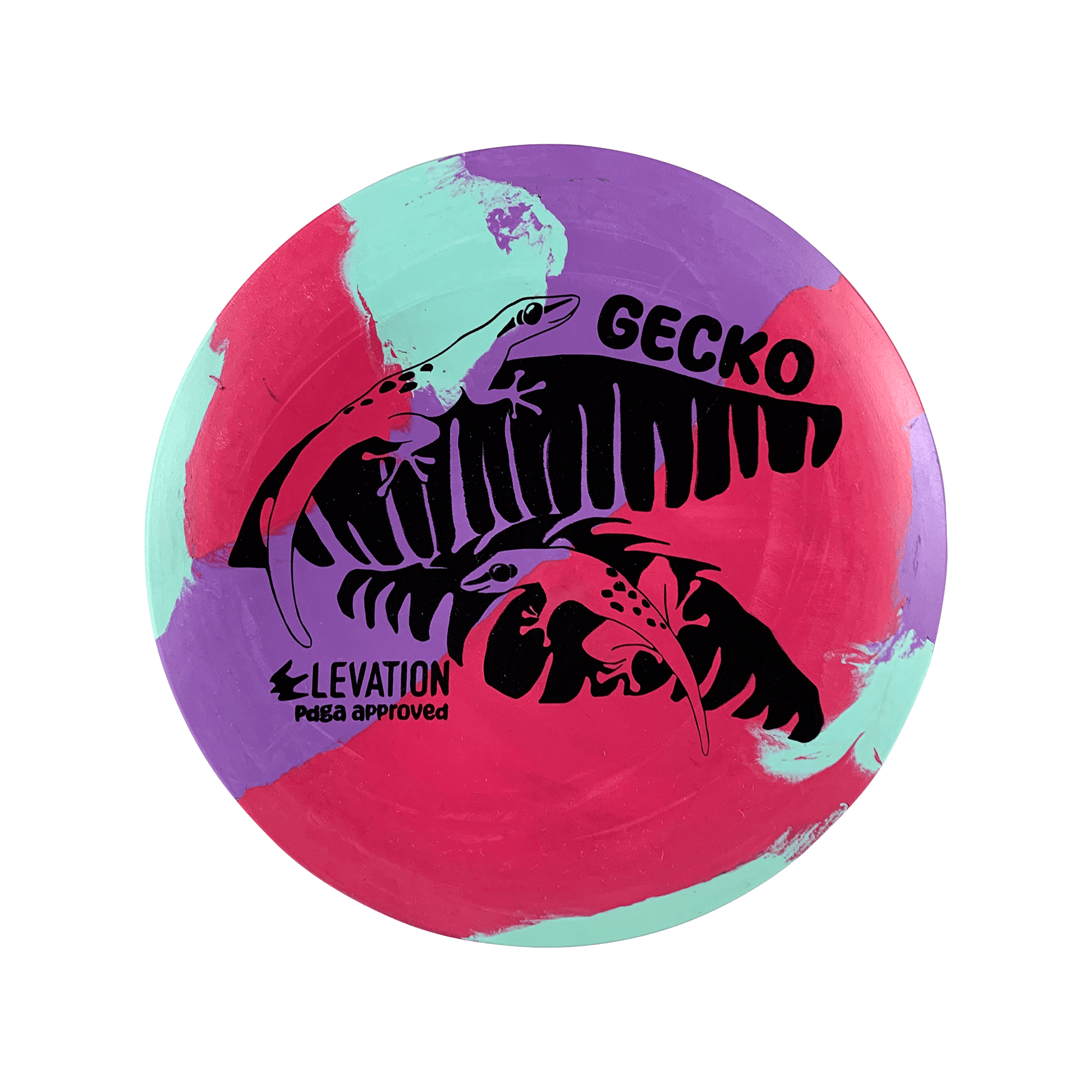 ecoflex Gecko Disc Elevation red / purple / blue 169