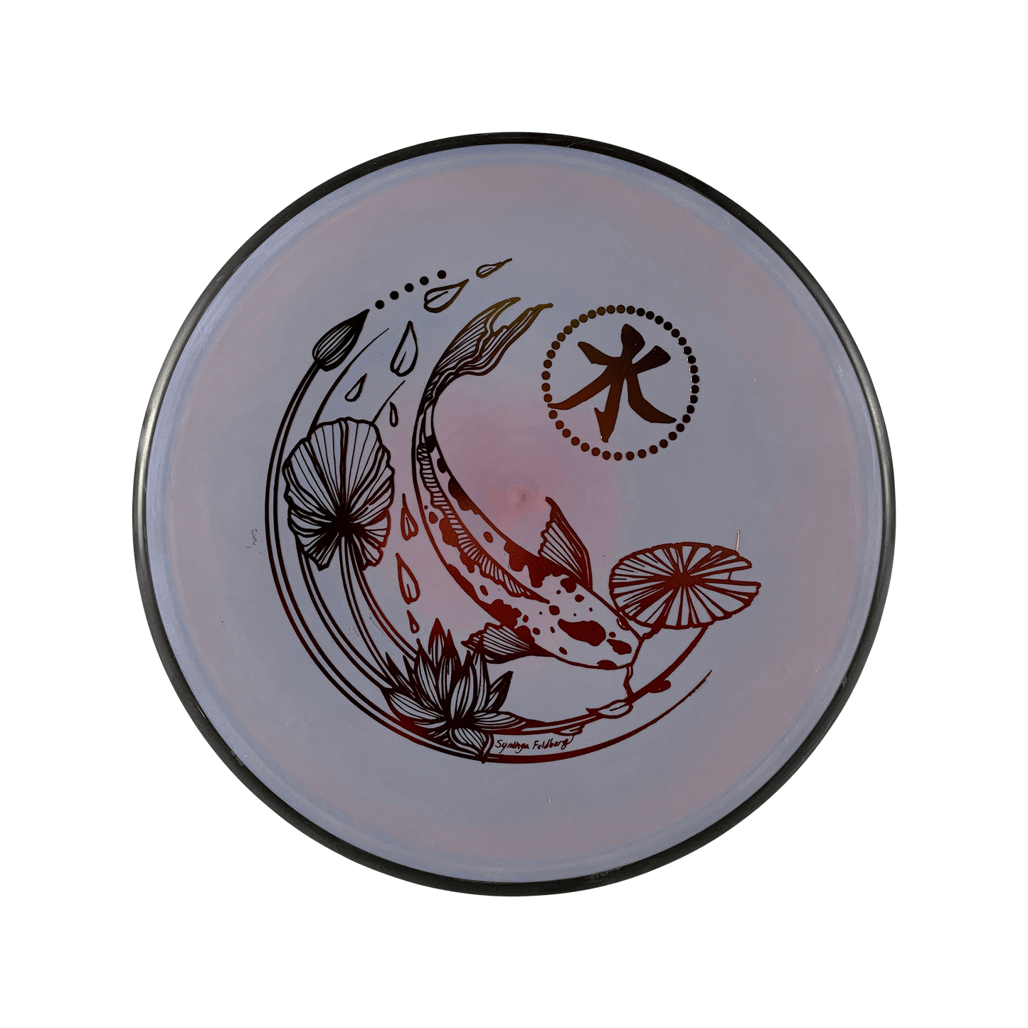 Electron Firm Entropy - Koi Stamp Disc MVP multi / blue pink 170