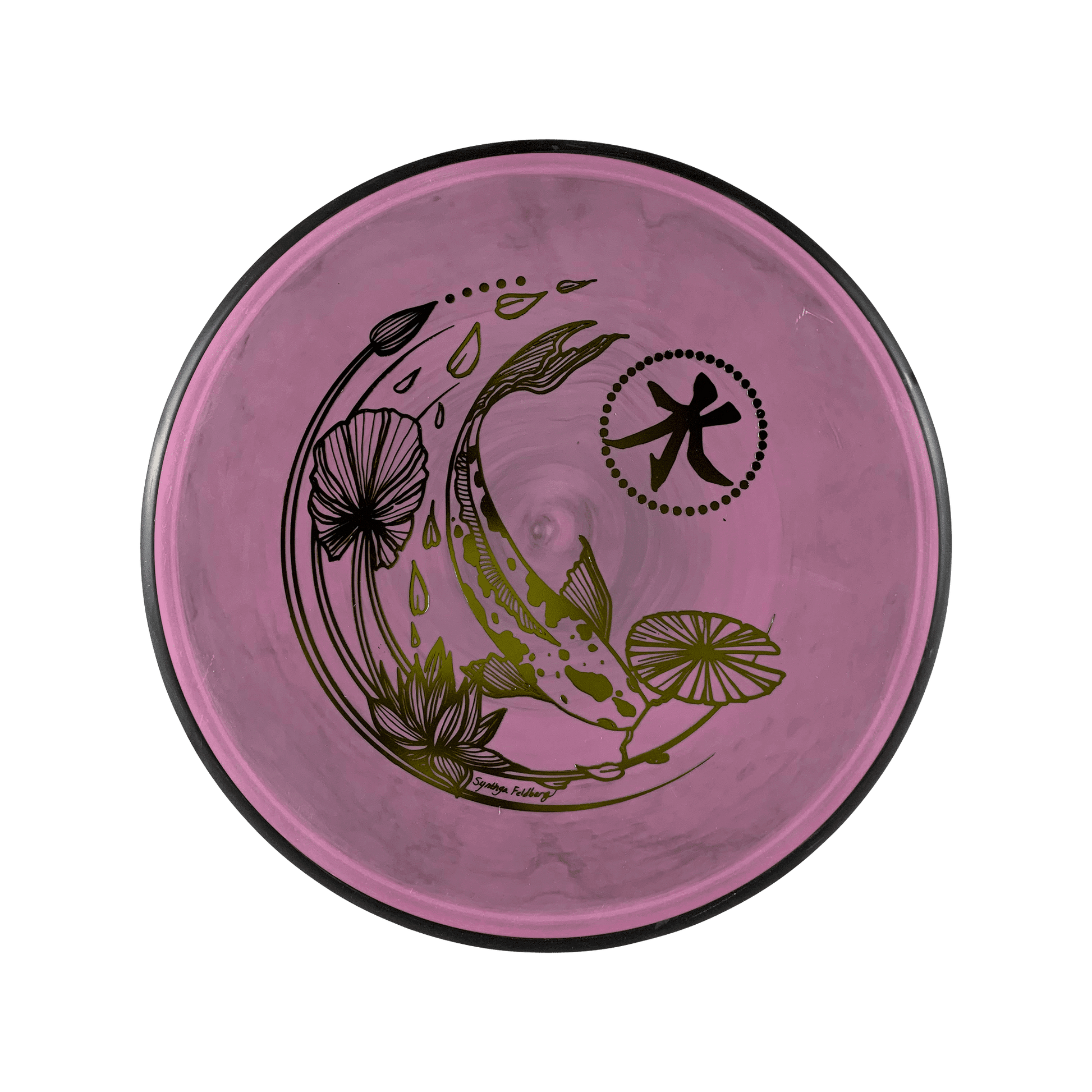 Electron Firm Entropy - Koi Stamp Disc MVP multi / pink black 170