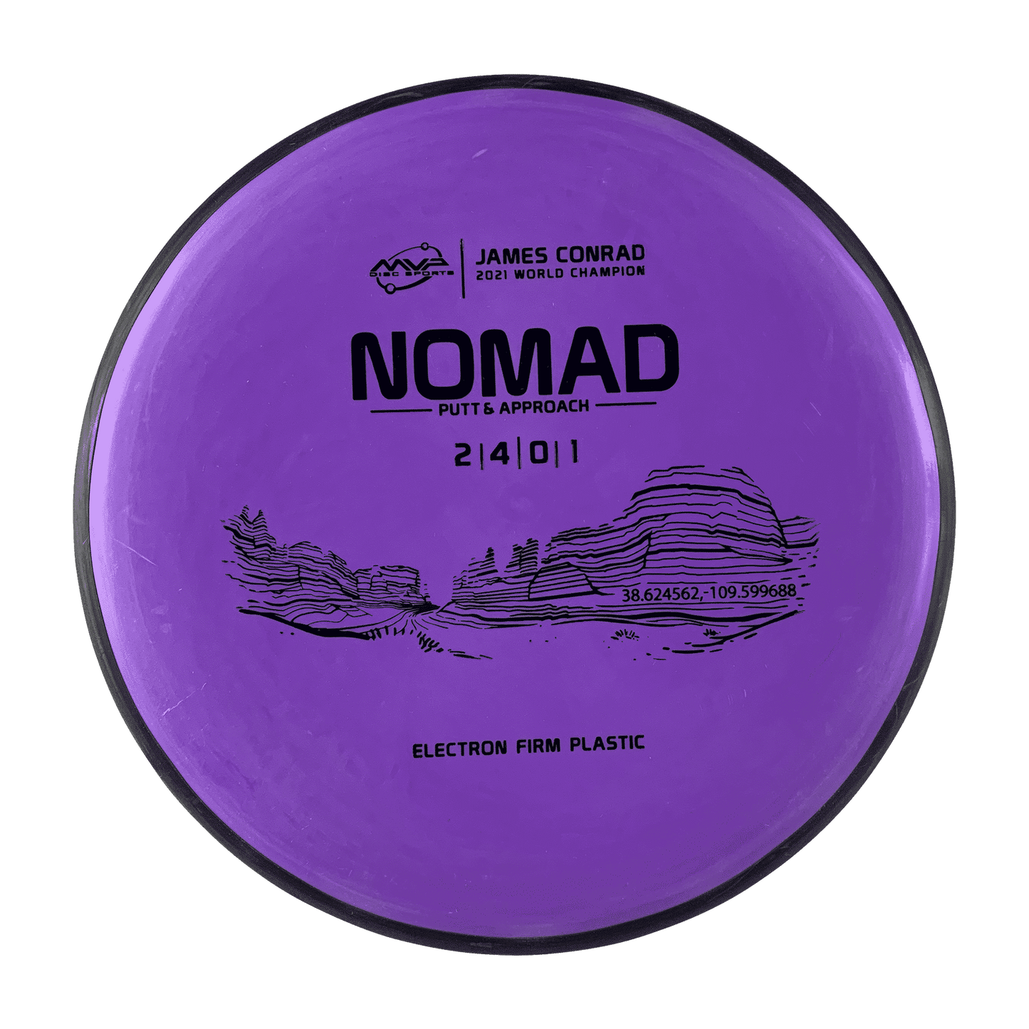 Electron Firm Nomad - James Conrad 2021 World Champion Disc MVP purple 173