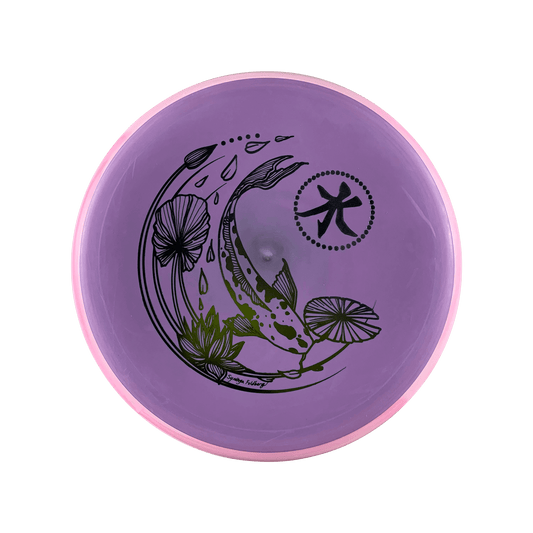 Electron Firm Pixel - Koi Stamp Disc Axiom multi / purple 172