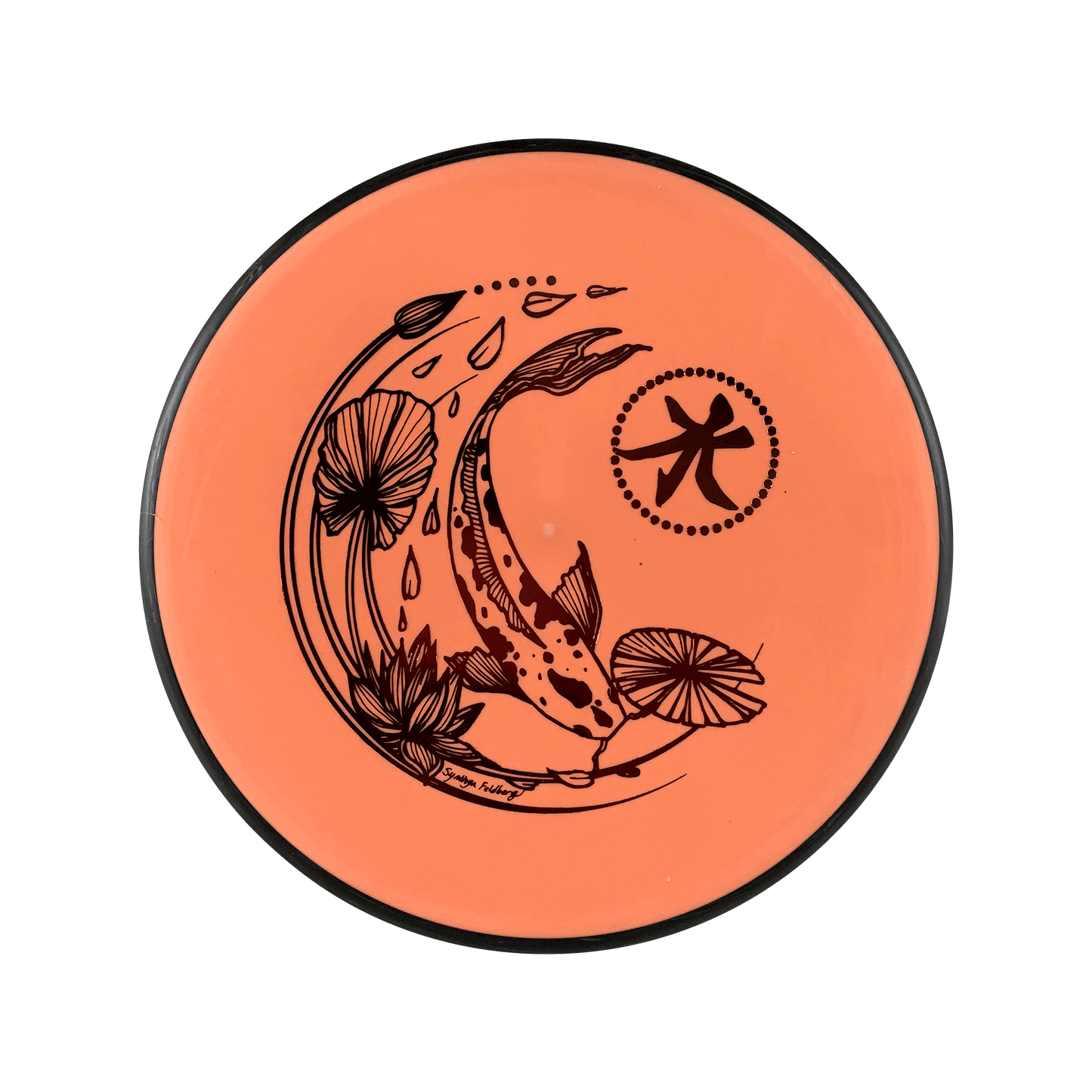 Electron Soft Entropy - Koi Stamp Disc MVP orange 174