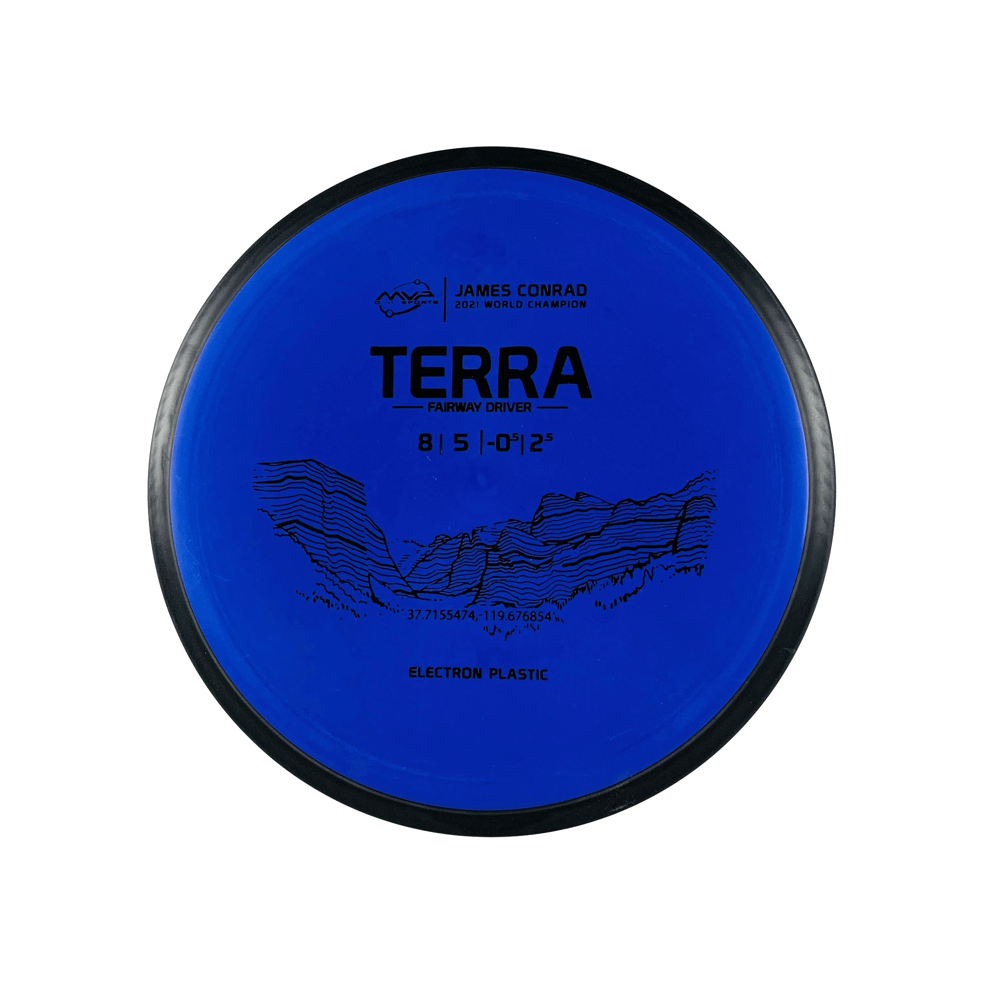 Electron Terra - James Conrad 2021 World Champion Disc MVP blurple 173