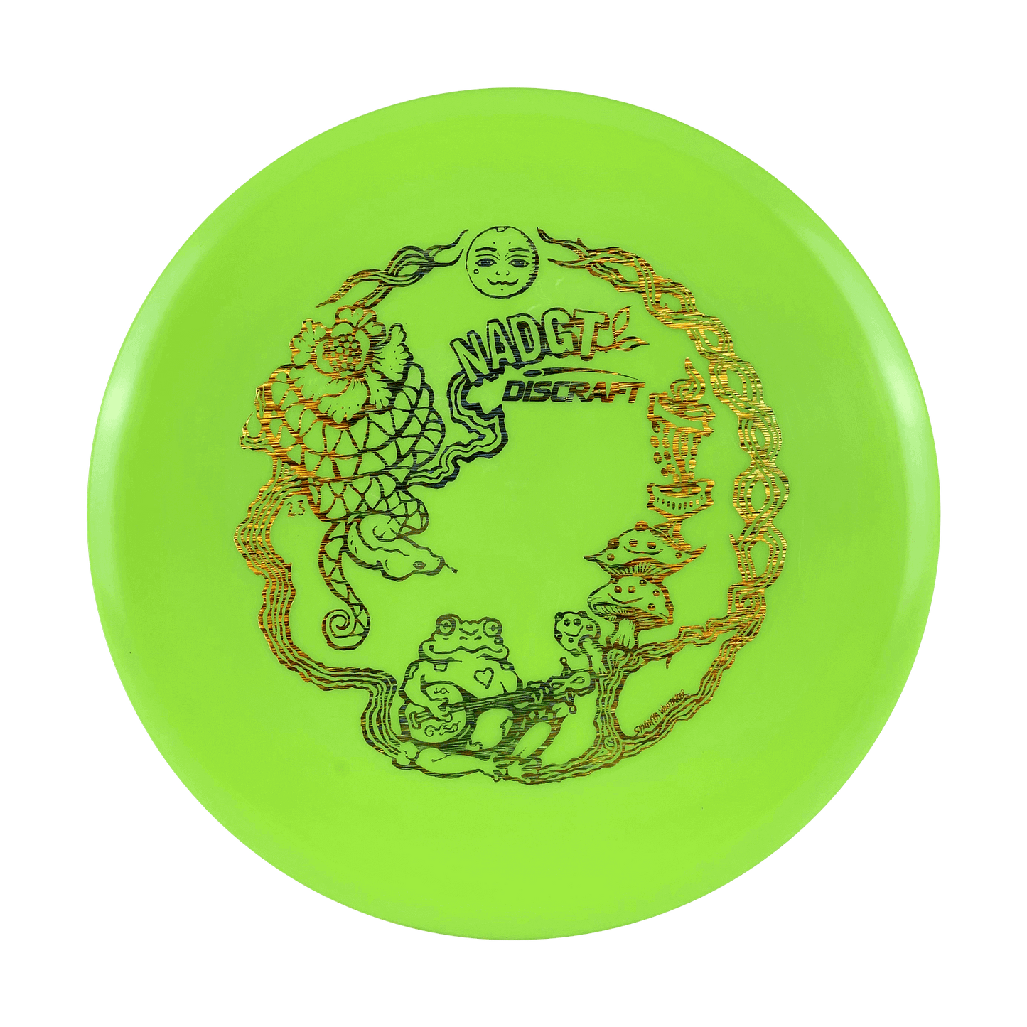 ESP Buzzz - Banjo Frog Stamp - NADGT National Championship '23 Disc Discraft lime 175