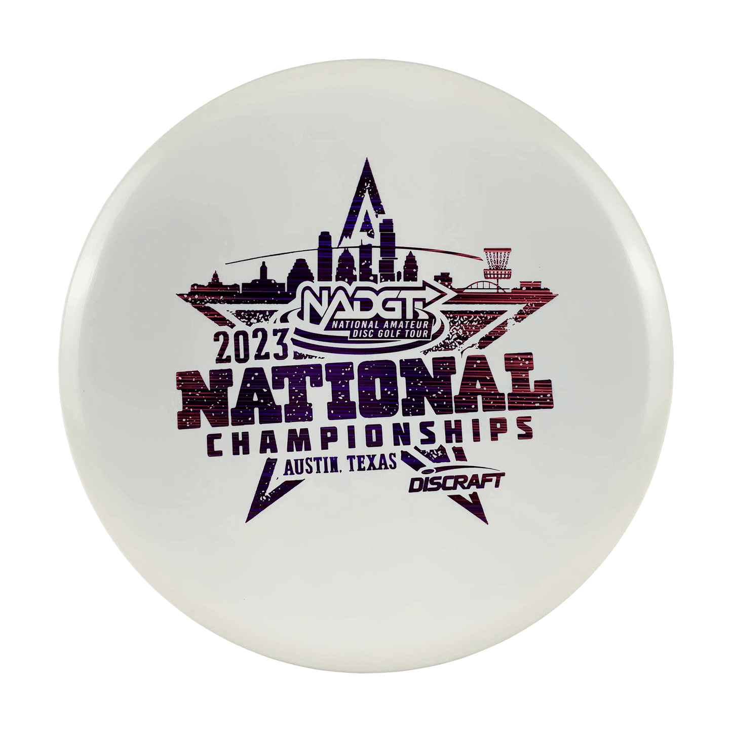 ESP Buzzz - NADGT National Championship 2023 Disc Discraft white 177