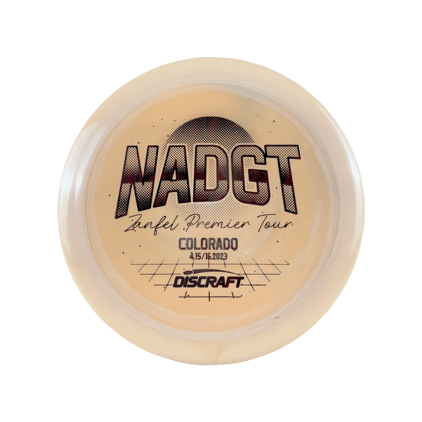 ESP Force - NADGT Colorado Zanfel Premier 2023 Tour Stamp Disc Discraft multi / peach 173