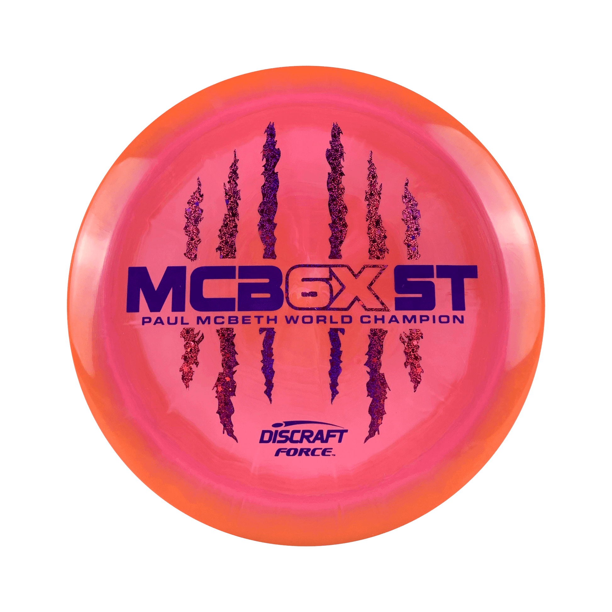 ESP Force - Paul McBeth 6x Claw Disc Discraft red / orange 173