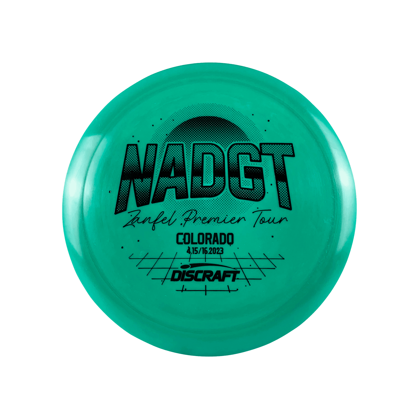 ESP Heat - NADGT Colorado Zanfel Premier 2023 Tour Stamp Disc Discraft multi / green 176
