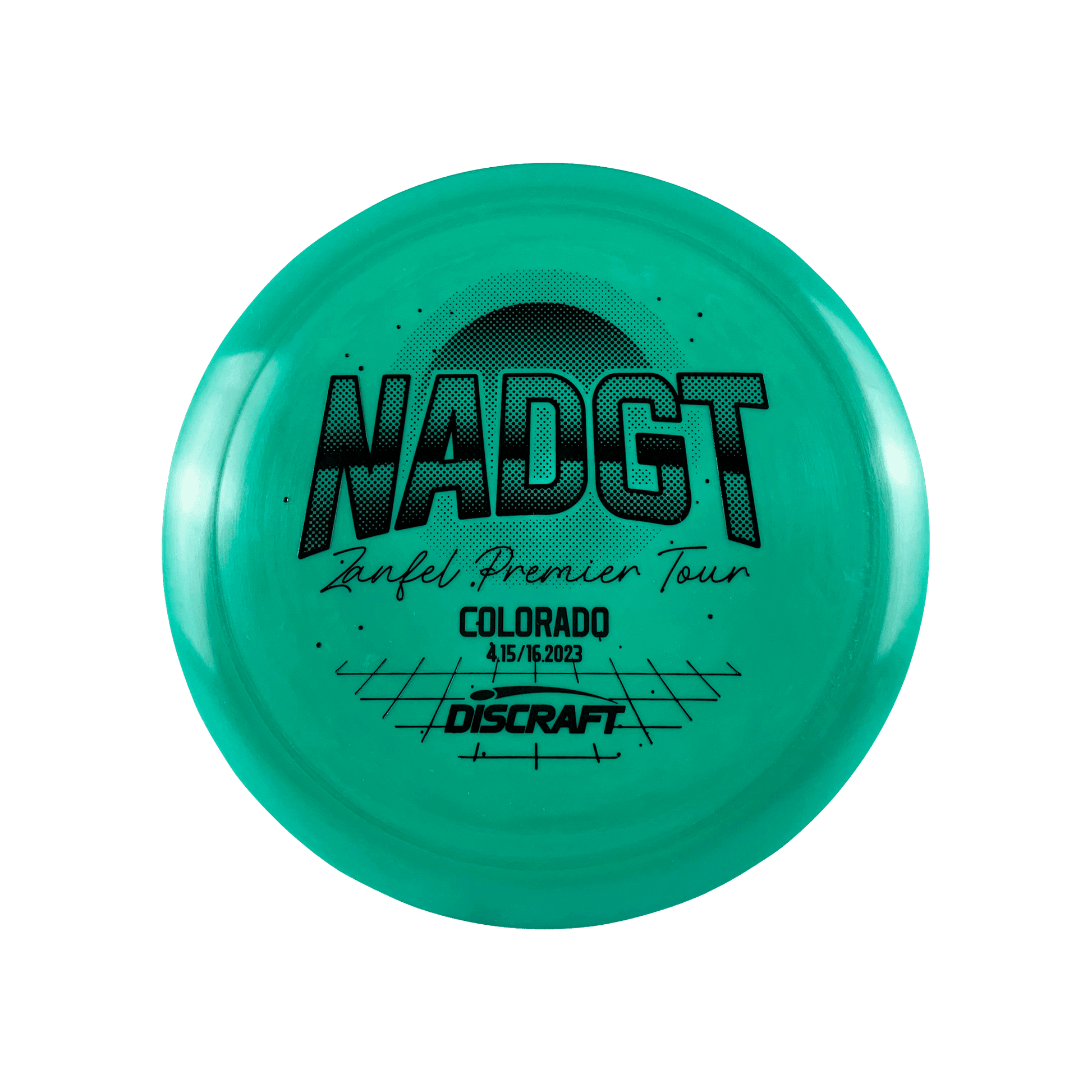 ESP Heat - NADGT Colorado Zanfel Premier 2023 Tour Stamp Disc Discraft multi / green 176