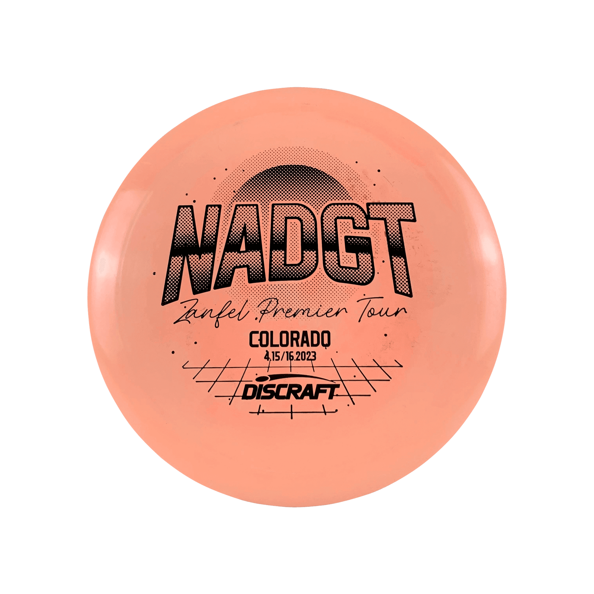 ESP Heat - NADGT Colorado Zanfel Premier 2023 Tour Stamp Disc Discraft multi / peach 173