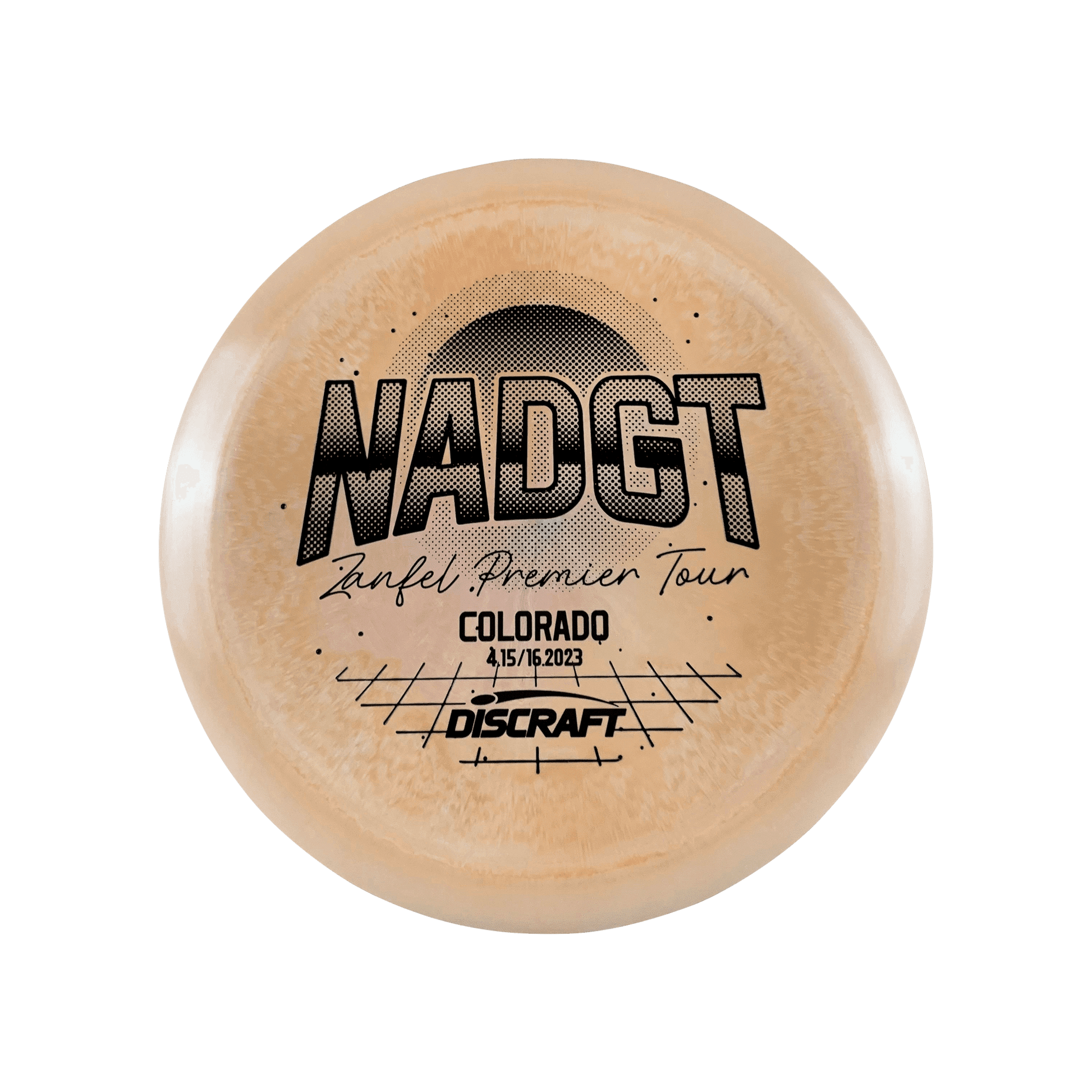 ESP Heat - NADGT Colorado Zanfel Premier 2023 Tour Stamp Disc Discraft multi / tan 173