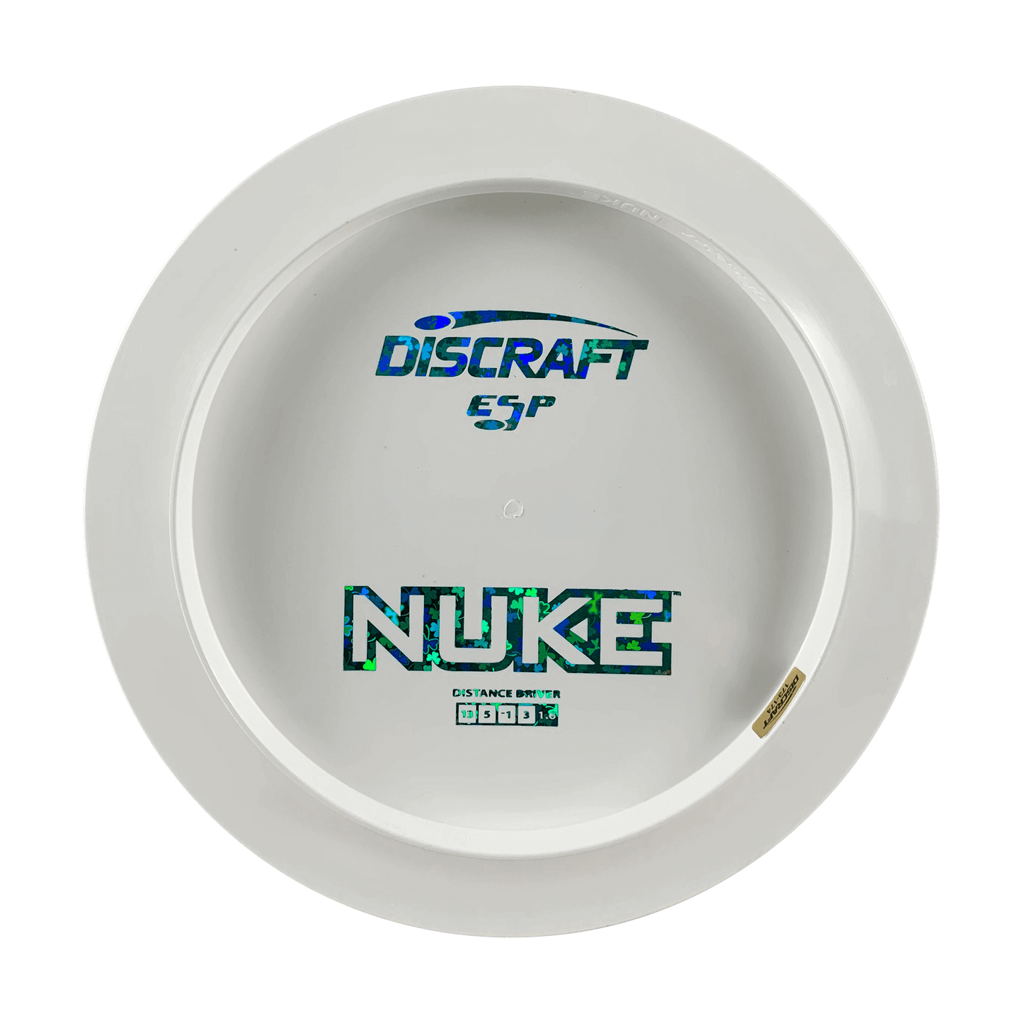 ESP Nuke - Bottom Stamp Andrew Fish Maryland Darter Stamp Disc Discraft