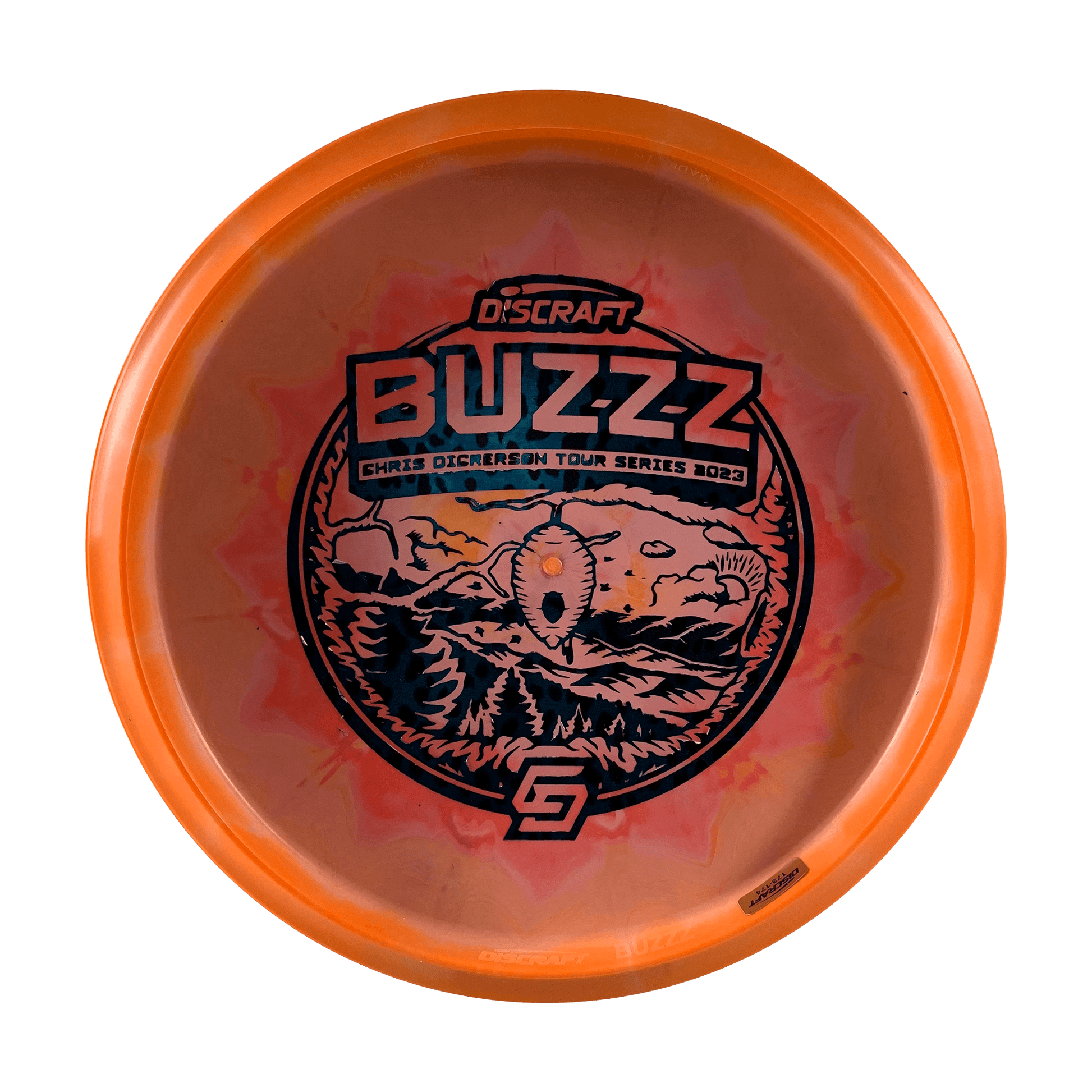 ESP Swirl Buzzz - Chris Dickerson Tour Series 2023 Disc Discraft multi / orange 173