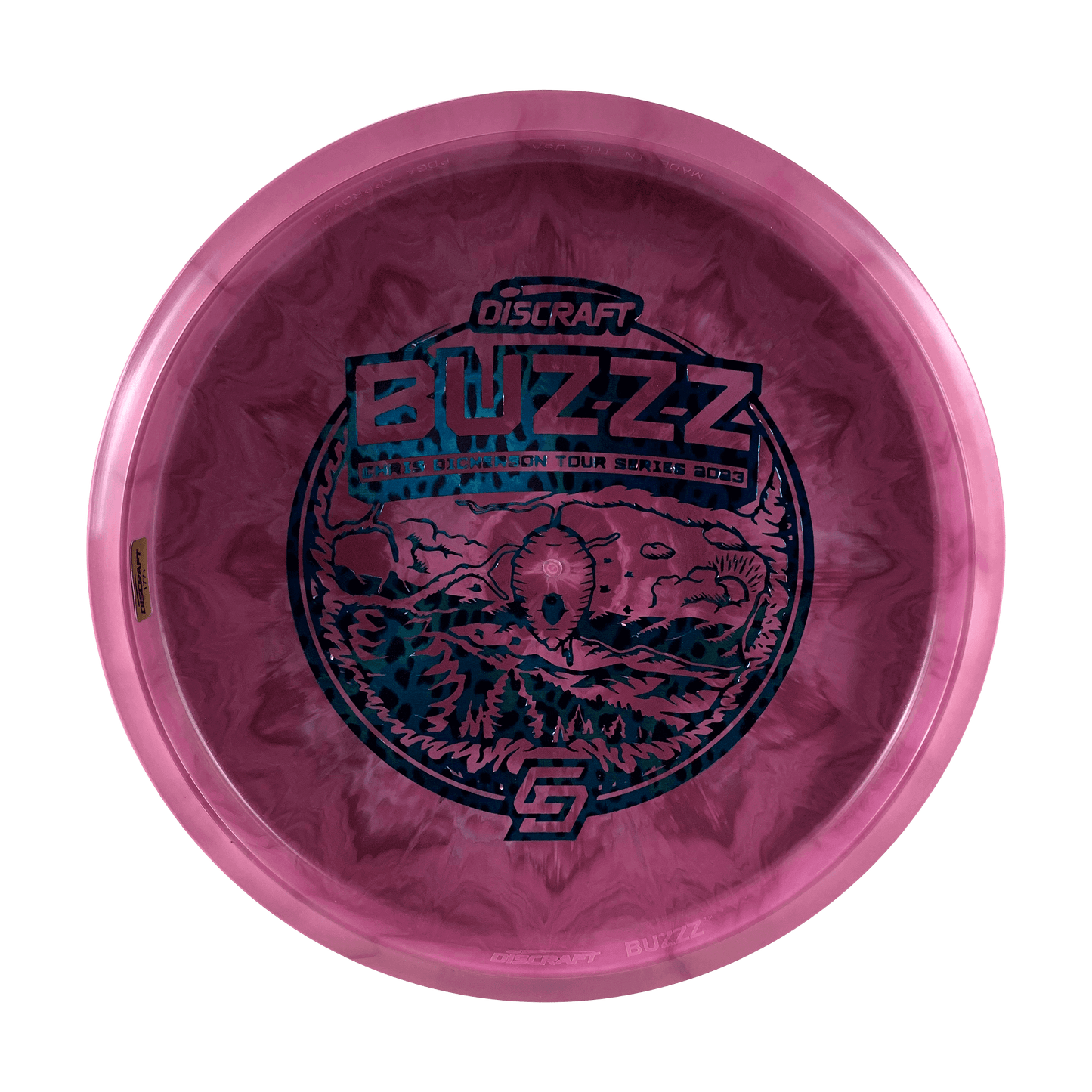 ESP Swirl Buzzz - Chris Dickerson Tour Series 2023 Disc Discraft multi / purple 177