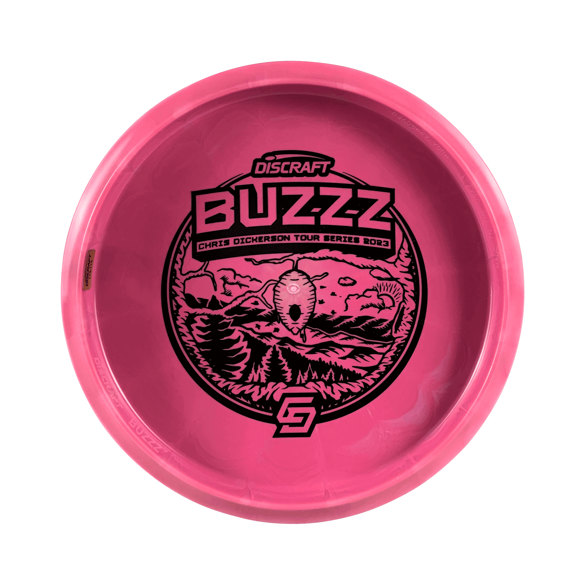ESP Swirl Buzzz - Chris Dickerson Tour Series 2023 Disc Discraft pink 173