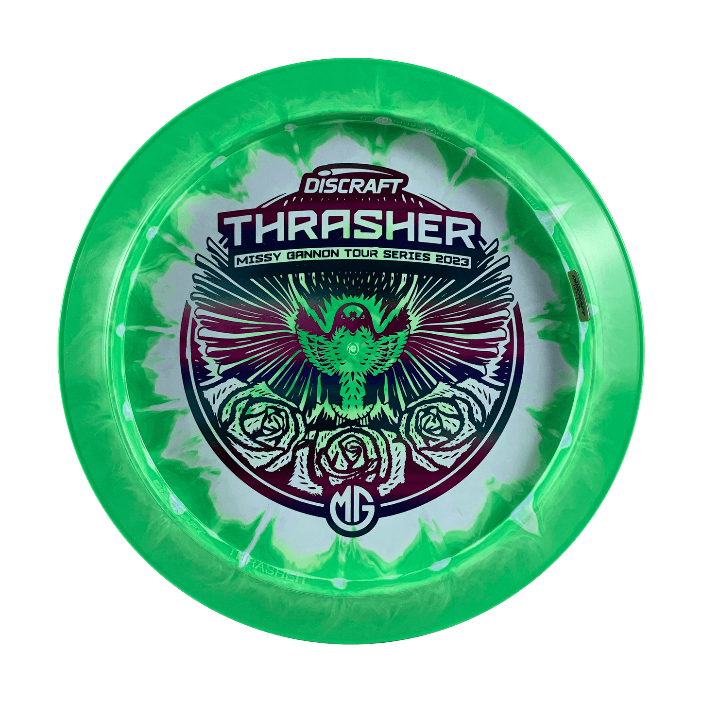 ESP Swirl Thrasher - Missy Gannon Tour Series 2023 Bottom Stamp Disc Discraft multi / green 167