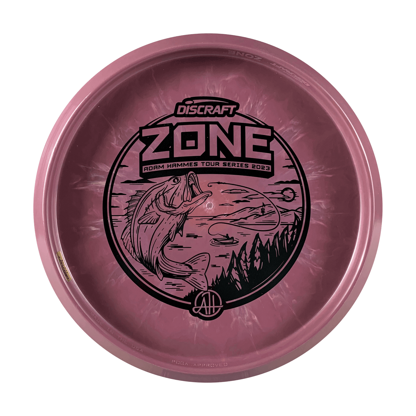 ESP Swirl Zone - Adam Hammes Tour Series 2023 Bottom Stamp Disc Discraft multi / dark purple 173