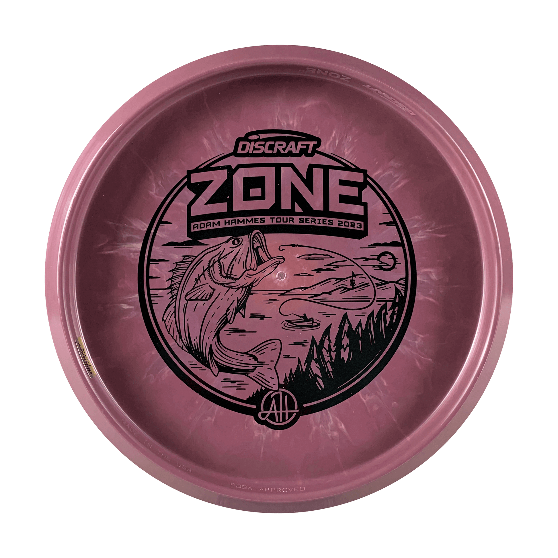 ESP Swirl Zone - Adam Hammes Tour Series 2023 Bottom Stamp Disc Discraft multi / dark purple 173