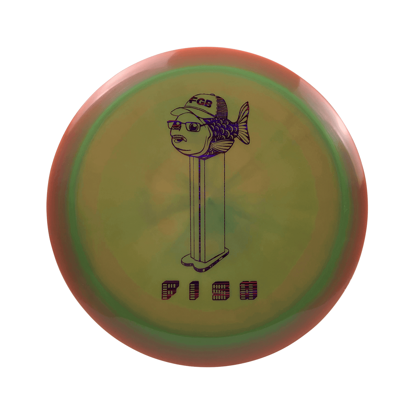 ESP Thrasher - Andrew Fish PEZ Stamp Disc Discraft multi / green red 173