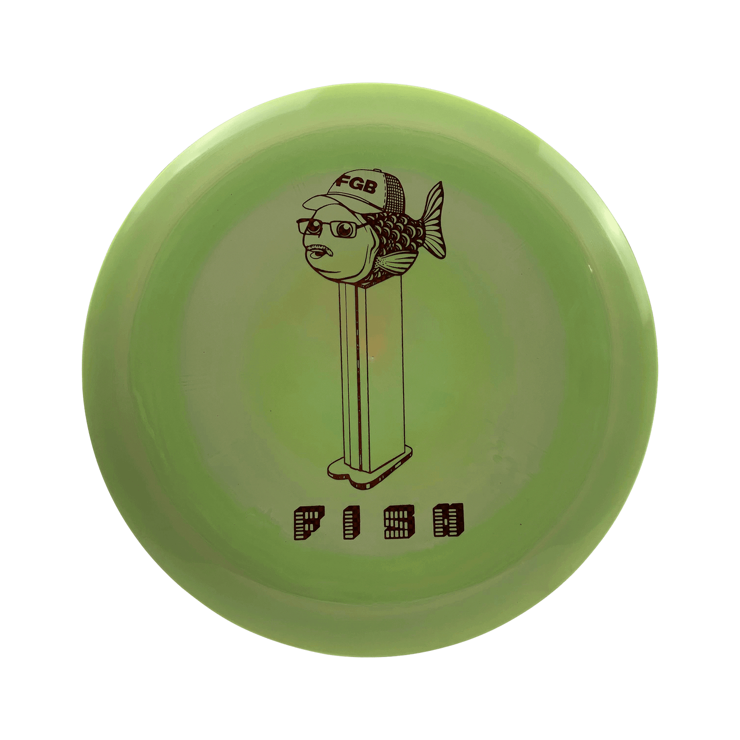 ESP Thrasher - Andrew Fish PEZ Stamp Disc Discraft multi / green yellow 173