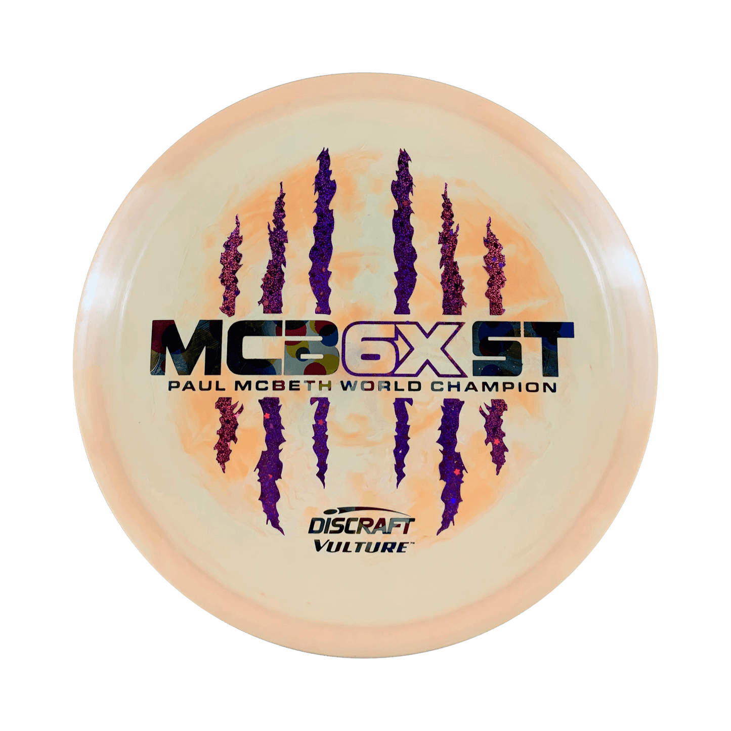 ESP Vulture - Paul McBeth 6x Claw Disc Discraft light orange 173