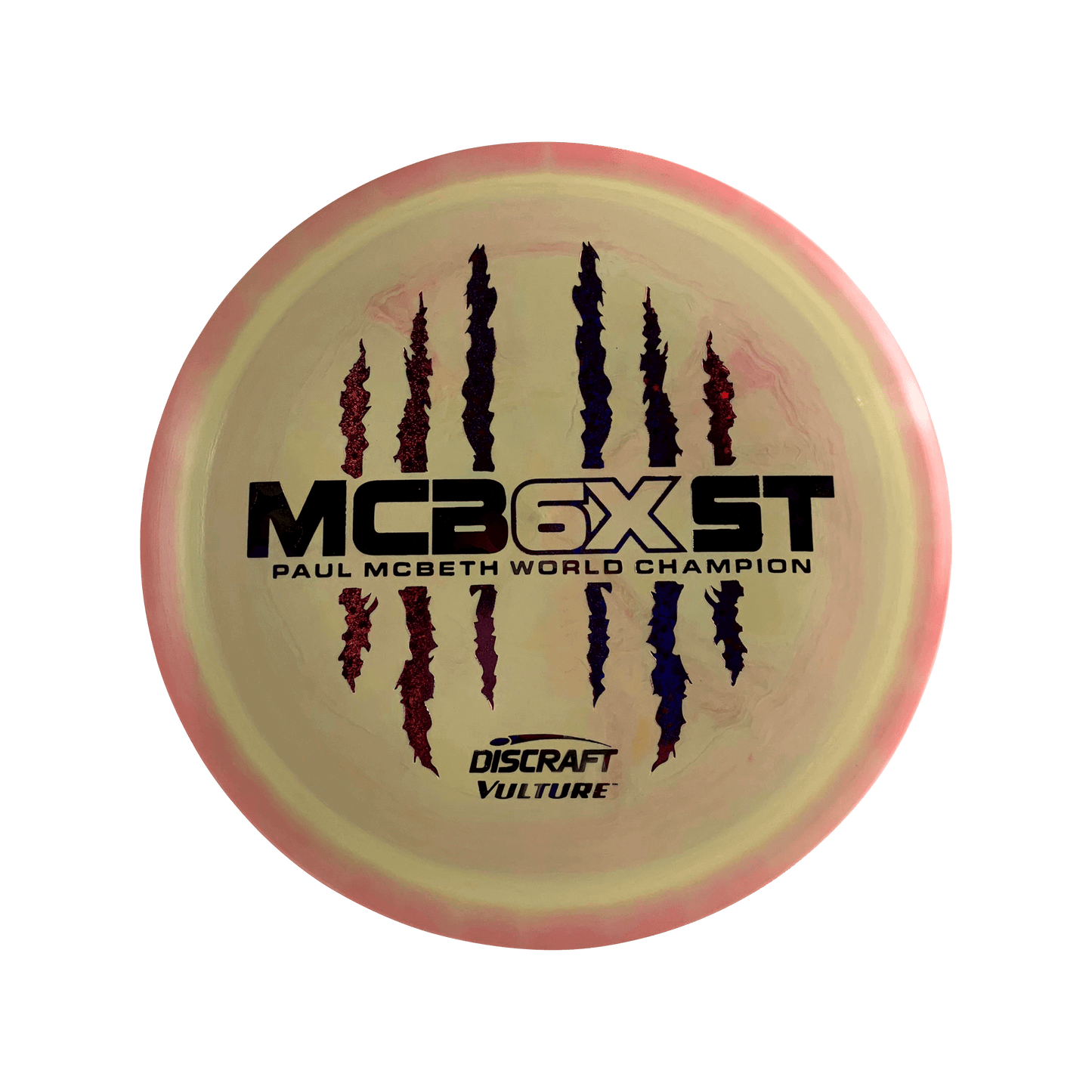 ESP Vulture - Paul McBeth 6x Claw Disc Discraft multi / yellow red 173