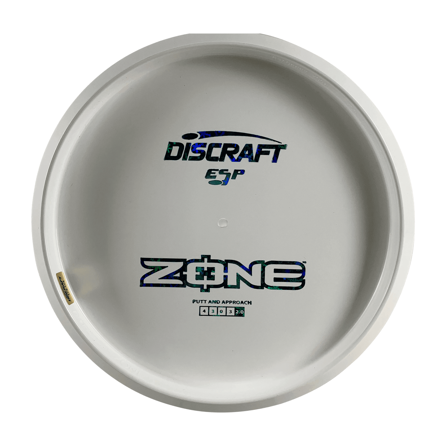ESP Zone - Bottom Stamp Disc Discraft white 170