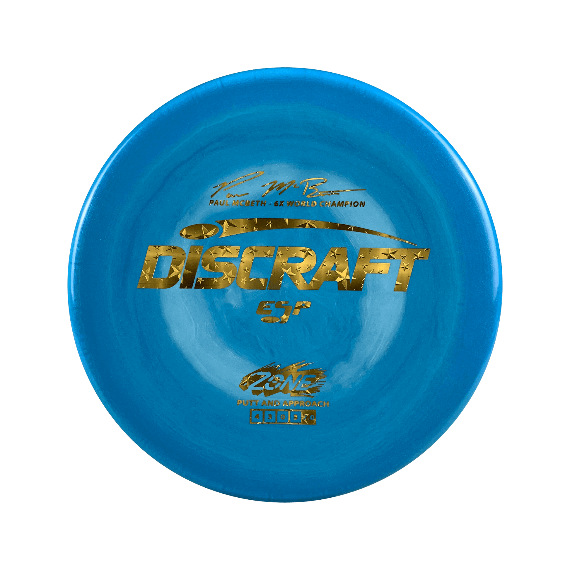 ESP Zone - Paul McBeth 6x Disc Discraft blue 170