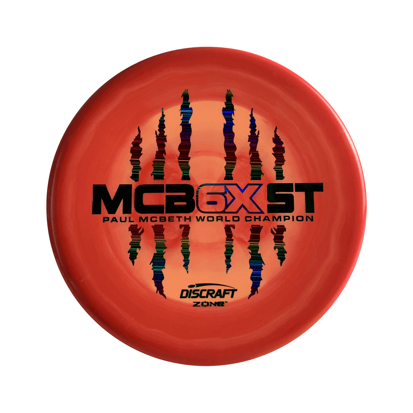 ESP Zone - Paul McBeth 6x Claw Disc Discraft multi / red orange 169